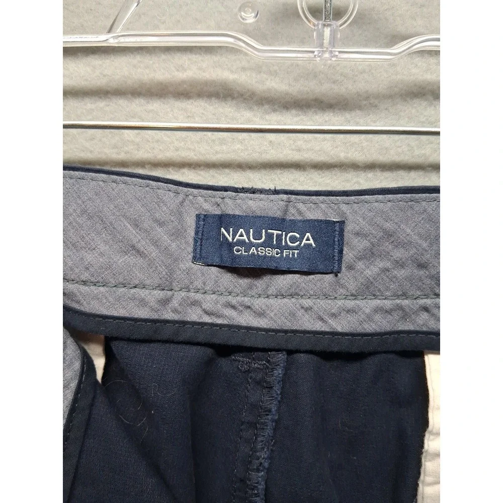 Nautical Men Classic Fit Blue Pants Size 42X32‎ 5 Pockets